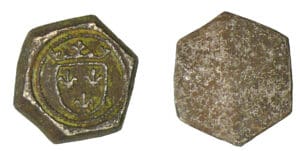Poids monétaire - Charles VII - Ecu d'or - XVème siècle 