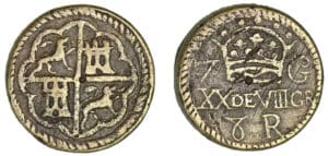 Poids monétaire - Espagne - 8 reales