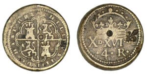 Poids monétaire - Espagne - 4 reales