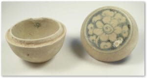 Vietnam - Dynastie Ming - Boîte à parfum - Provenant de l'épave Hoï An. 15ème siècle