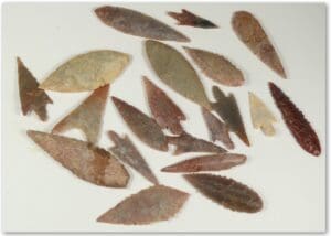 Préhistoire - Mali - Pointes de flèche - Néolithique Préhistoire - Mali - Pointes de flèche - Néolithique