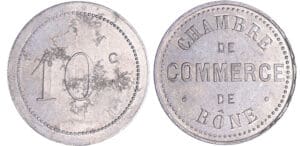 Algérie - Chambre du commerce de Bône - 10 centimes ND