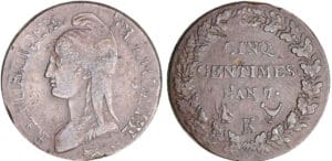 Directoire (1795-1799) - 5 centimes Dupré - grand module - An 7 K (Bordeaux) Directoire (1795-1799) - 5 centimes Dupré - grand module - An 7 K (Bordeaux)