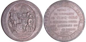 Constitution (1791-1792) - Monneron de 5 sols - 1791 AN III - date en chiffres romains Constitution (1791-1792) - Monneron de 5 sols - 1791 AN III - date en chiffres romains