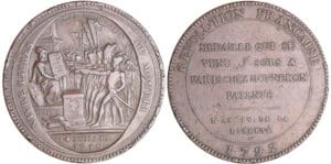 Constitution (1791-1792) - Monneron de 5 sols - 1792 - AN IV