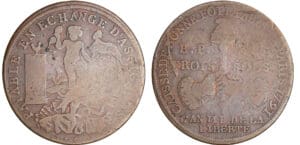 Constitution (1791-1792) - Caisse de bonne foi - Bon pour 3 sols 1791 / AN III Constitution (1791-1792) - Caisse de bonne foi - Bon pour 3 sols 1791 / AN III