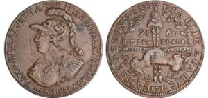 Constitution (1791-1792) - 2 sols 6 deniers de Montagny - 1791 Constitution (1791-1792) - 2 sols 6 deniers de Montagny - 1791
