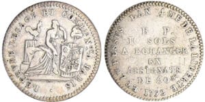 Constitution (1791-1792) - 10 sols de Lefèvre Lesage et Cie - 1792 / AN 4 Constitution (1791-1792) - 10 sols de Lefèvre Lesage et Cie - 1792 / AN 4