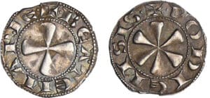 Auvergne - Evêché du Puy - Denier (XIIème siècle)
