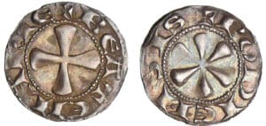 Auvergne - Evêché du Puy - Denier (XIIème siècle)