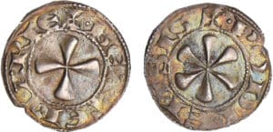 Auvergne - Evêché du Puy - Denier (XIIème siècle)