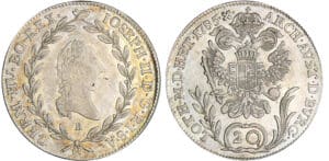 Autriche - Josef+C1475 II (1792-1835) - 20 kreuzer 1785 B (Kremnitz) Autriche - Josef+C1475 II (1792-1835) - 20 kreuzer 1785 B (Kremnitz)