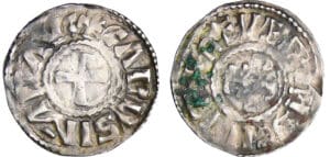 Charles II Le Chauve (840-877) - Denier (Nevers)