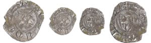 Savoie - Amédée VI - Denier viennois (Pont d'Ain) 2ème type Savoie - Amédée VI - Denier viennois (Pont d'Ain) 2ème type