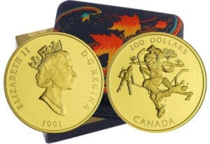 Canada - 200 dollars 1991