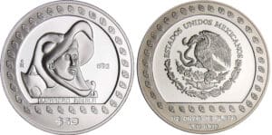 Mexique - Collection aztec - 50 pesos 1992