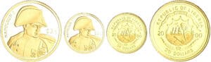 Libéria - Napoléon 1er - 25 dollars 2000