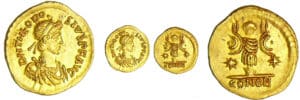Théodose II - Trémissis (402-450, Constantinople)