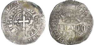 Jean II le Bon (1350-1364) - Gros à la couronne - 1ère émission 22 août 1358