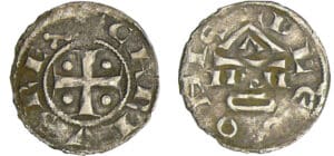 Franche-Comté - Denier (Lons-le-Saunier) vers 1100 Franche-Comté - Denier (Lons-le-Saunier) vers 1100