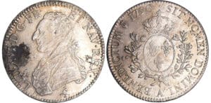 Louis XVI (1774-1792) - Ecu aux branches d’olivier - 1790 A (Paris) 1er sem Louis XVI (1774-1792) - Ecu aux branches d’olivier - 1790 A (Paris) 1er sem