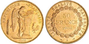 Troisième république (1871-1940) - 50 francs Génie 1904 A (Paris)