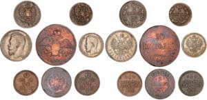 Russie - Lot de 8 monnaies Russie - Lot de 8 monnaies