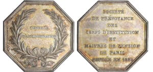 Jeton - Société de prévoyance de Paris 1829 Jeton - Société de prévoyance de Paris 1829