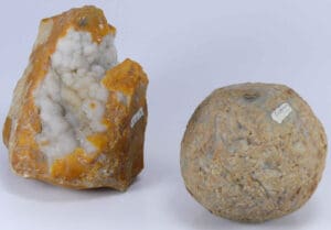 Néolithique - Lot de 2 percuteurs en silex