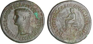 Néron et Drusus - Sesterce (41-42, Rome)