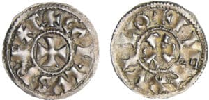 Charles II Le Chauve (840-877) - Denier (Melle)