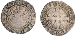 Provence - Jeanne et Louis de Tarente - Sol coronat