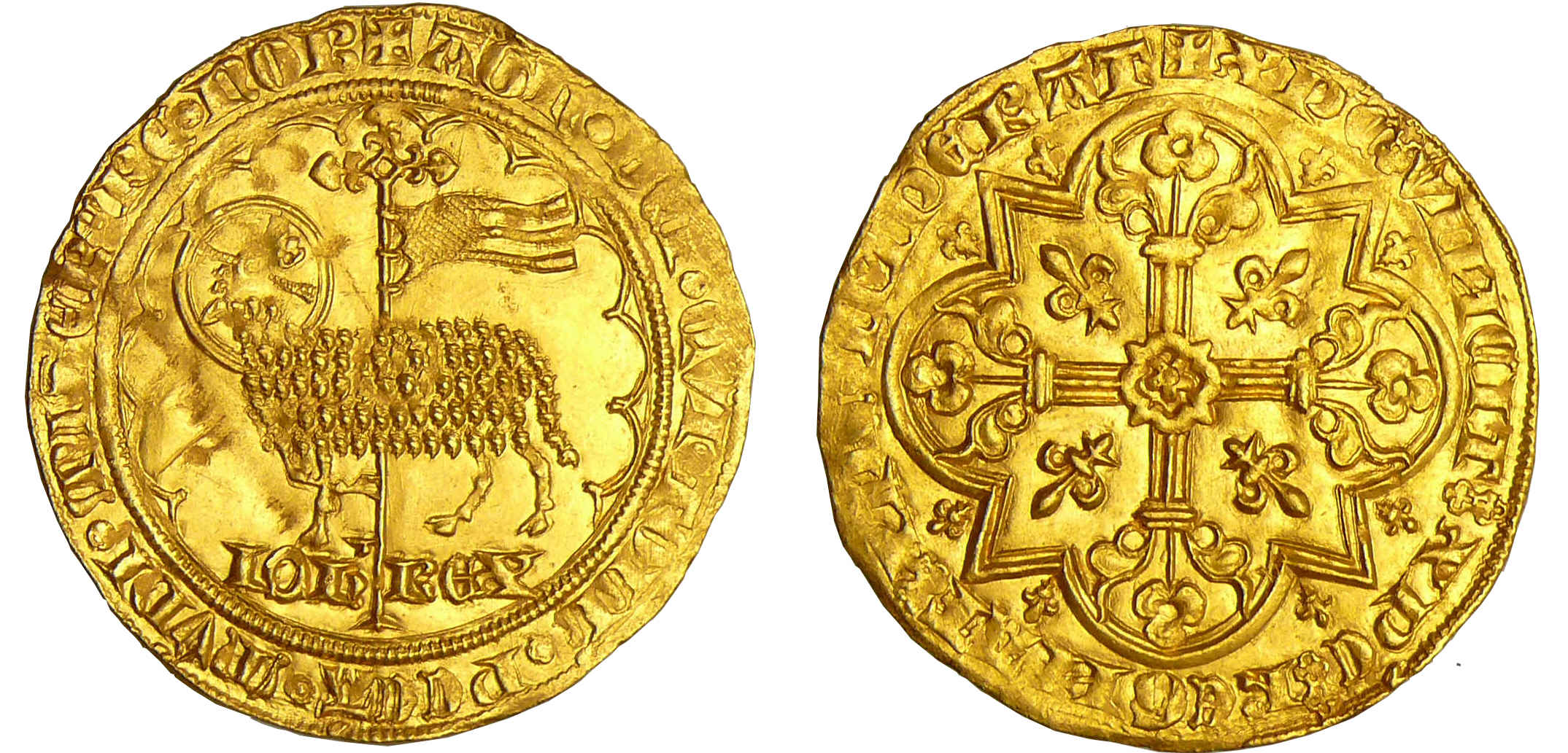 Jean II le Bon (1350-1364) - Mouton d'or Jean II le Bon (1350-1364) - Mouton d'or