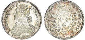 Louis XVI (1774-1792) - 1/10 d'écu aux branches d’olivier - 1788 N (Montpellier) Louis XVI (1774-1792) - 1/10 d'écu aux branches d’olivier - 1788 N (Montpellier)