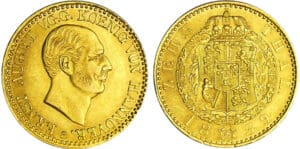 Allemagne - Hanove - Ernst August (1837-1851) - 10 taler 1839 Allemagne - Hanove - Ernst August (1837-1851) - 10 taler 1839