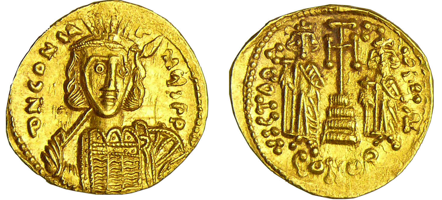 Constantinus IV - Solidus (668-685, Constantinople) Constantinus IV - Solidus (668-685, Constantinople)