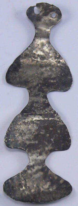 Précolombien - Civilisation Inca (Pérou) - Idole en argent - 1450-1600