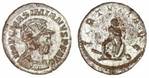 Maximien Hercule - Aurélianus (287/289, Lyon)