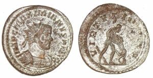 Maximien Hercule - Aurélianus (287/289, Lyon)