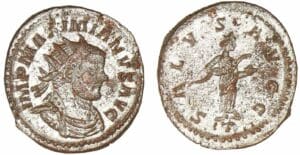 Maximien Hercule - Aurélianus (290/291, Lyon)
