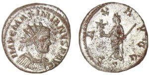 Maximien Hercule - Aurélianus (289/290, Lyon)