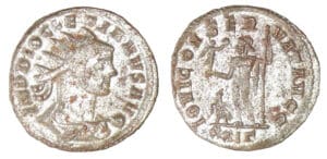 Dioclétien - Aurélianus (287, Rome) Jupiter