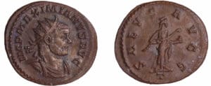 Maximien Hercule - Aurélianus (290-291, Lyon) Maximien Hercule - Aurélianus (290-291, Lyon)