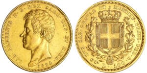 Italie - Carlo Alberto (1831-1849) - 100 lire 1834 (Turin)