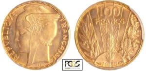Troisième république (1871-1940) - 100 francs Bazor 1936 Troisième république (1871-1940) - 100 francs Bazor 1936