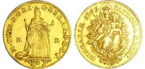 Hongrie - Maria Theresa (1740-1780) - 2 ducats 1765-KB (Kremnitz)