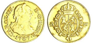 Espagne - Carlos III (1759-1788) - 1/2 escudo 1787 (Madrid)