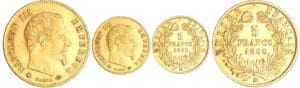 Napoléon III (1852-1870) - 5 francs tête laurée 1860 BB (Strasbourg)