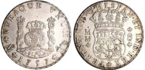 Mexique - Ferdinand VI (1808-1821) - 8 reales 1757 (Mexico)