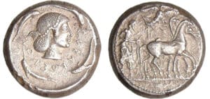 Sicile - Syracuse - Tétradrachme (485-479 av. J.-C)